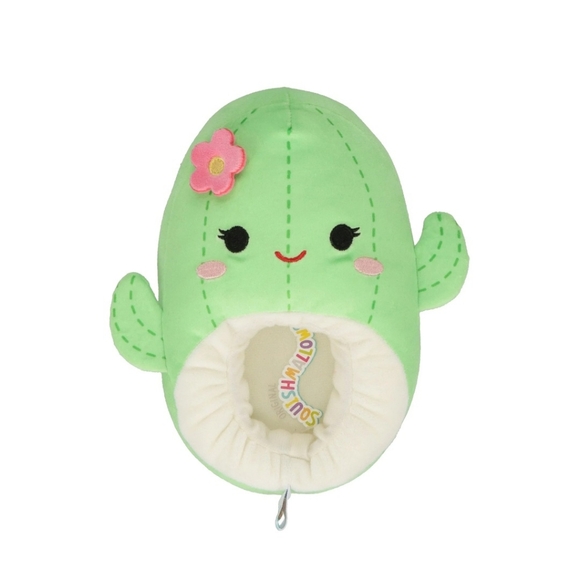 Maritza the Cactus Squishmallow slippers size Toddler 11/12 - Picture 1 of 3